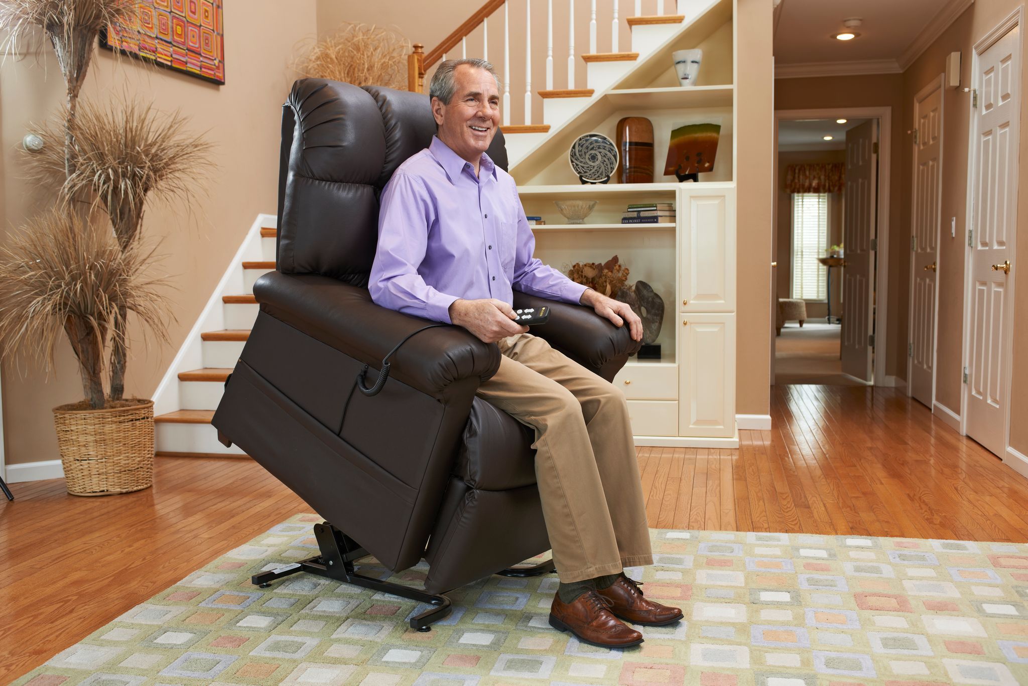 You should rent a Golden PR510 Comforter with MaxiComfort lift chair recliner
