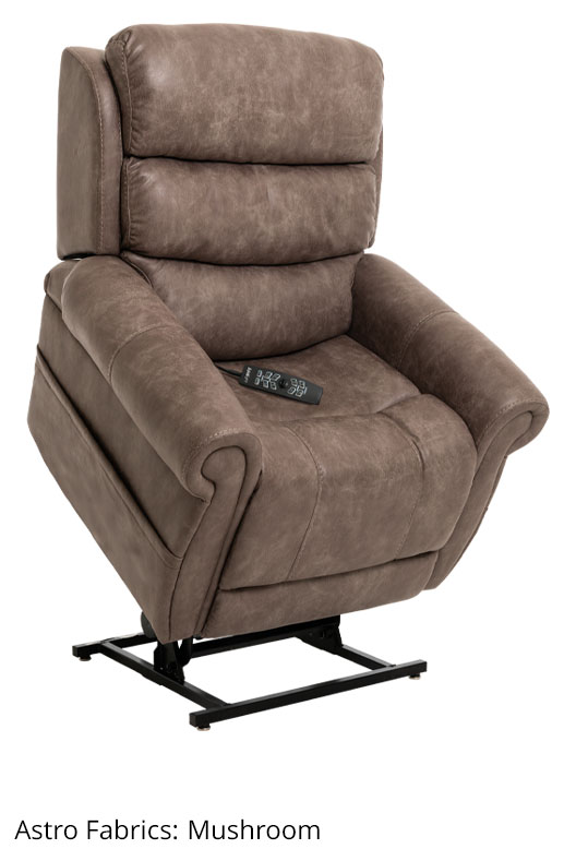 electric lift chair seat recliners with optional heat and massage